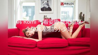 韩 Romi 一看姿势 就知道是个极其淫荡的小少妇