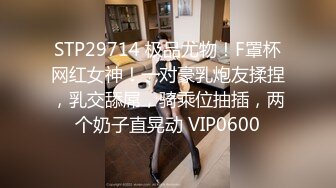 STP29714 极品尤物！F罩杯网红女神！一对豪乳炮友揉捏，乳交舔屌，骑乘位抽插，两个奶子直晃动 VIP0600