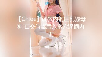 【Chloe】调教内射巨乳骚母狗 口交侍奉后入蜜穴深插内射