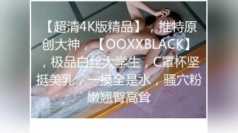 【超清4K版精品】，推特原创大神，【OOXXBLACK】，极品白丝大学生，C罩杯坚挺美乳，一摸全是水，骚穴粉嫩翘臀高耸