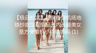 【极品抄底】超高质量机场地铁抄底惊现极品无内长腿美女 是方便借机小哥啪啪吗 (1)