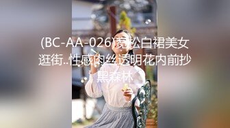 (BC-AA-026)宽松白裙美女逛街..性感肉丝透明花内前抄黑森林